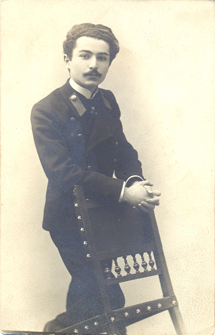 სიმონიკა მესხი, მოსკოვის უნივერსიტეტის სტუდენტი, 1906